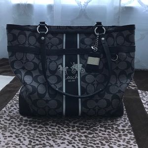 Coach PVC Purse Tote